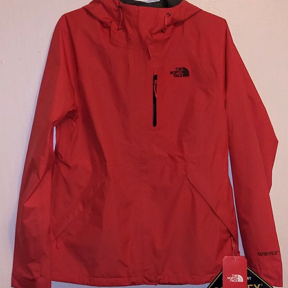 The North Face Dryzzle Rain Jacket Large Juicy Red